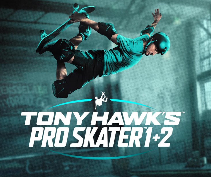 Tony Hawk's Pro Skater 1 + 2 Remake cover art